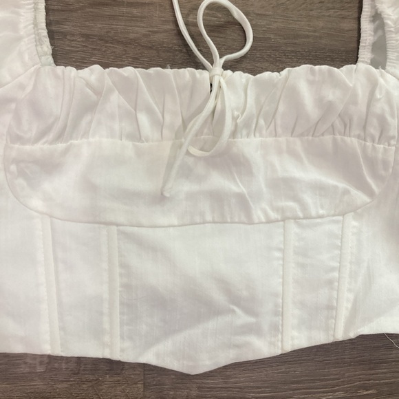 NWT peasant crop top - Picture 4 of 6